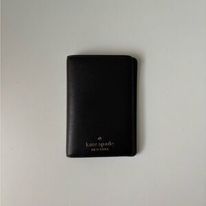 Kate Spade Black Passport Holder